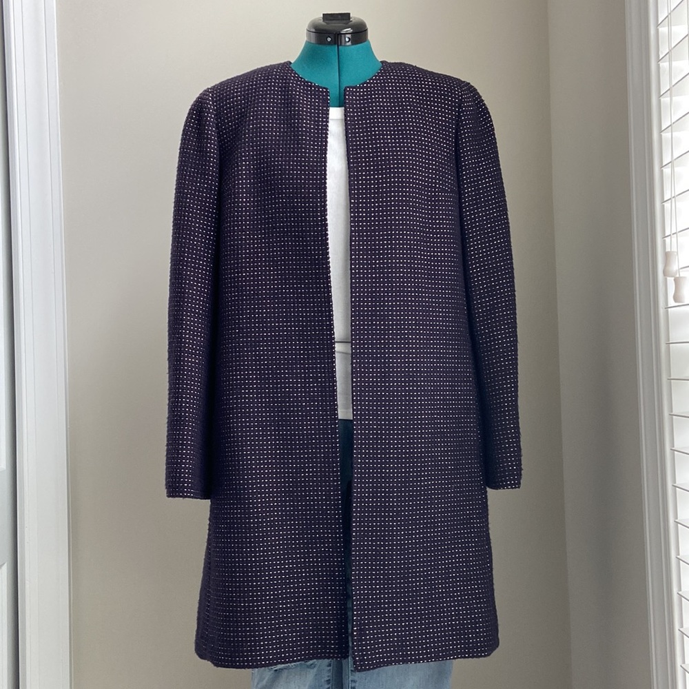 Chanel Vintage Tweed Long Jacket - Fall Runway 2000